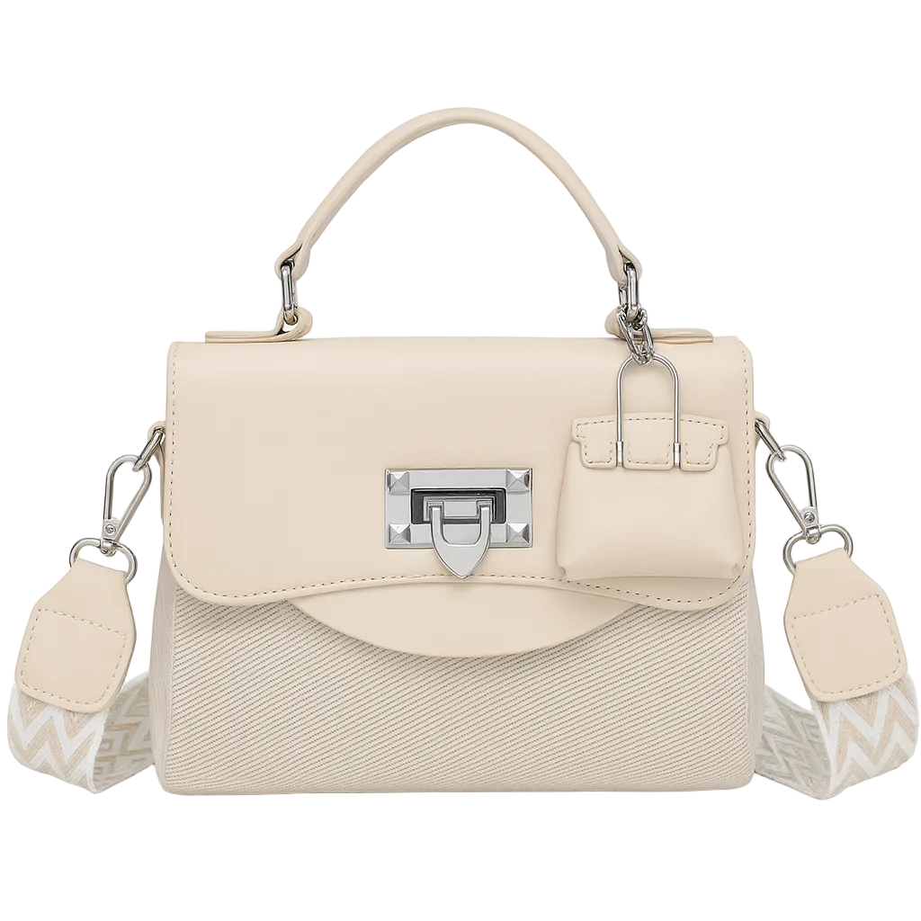LUXE WHITE SATCHEL