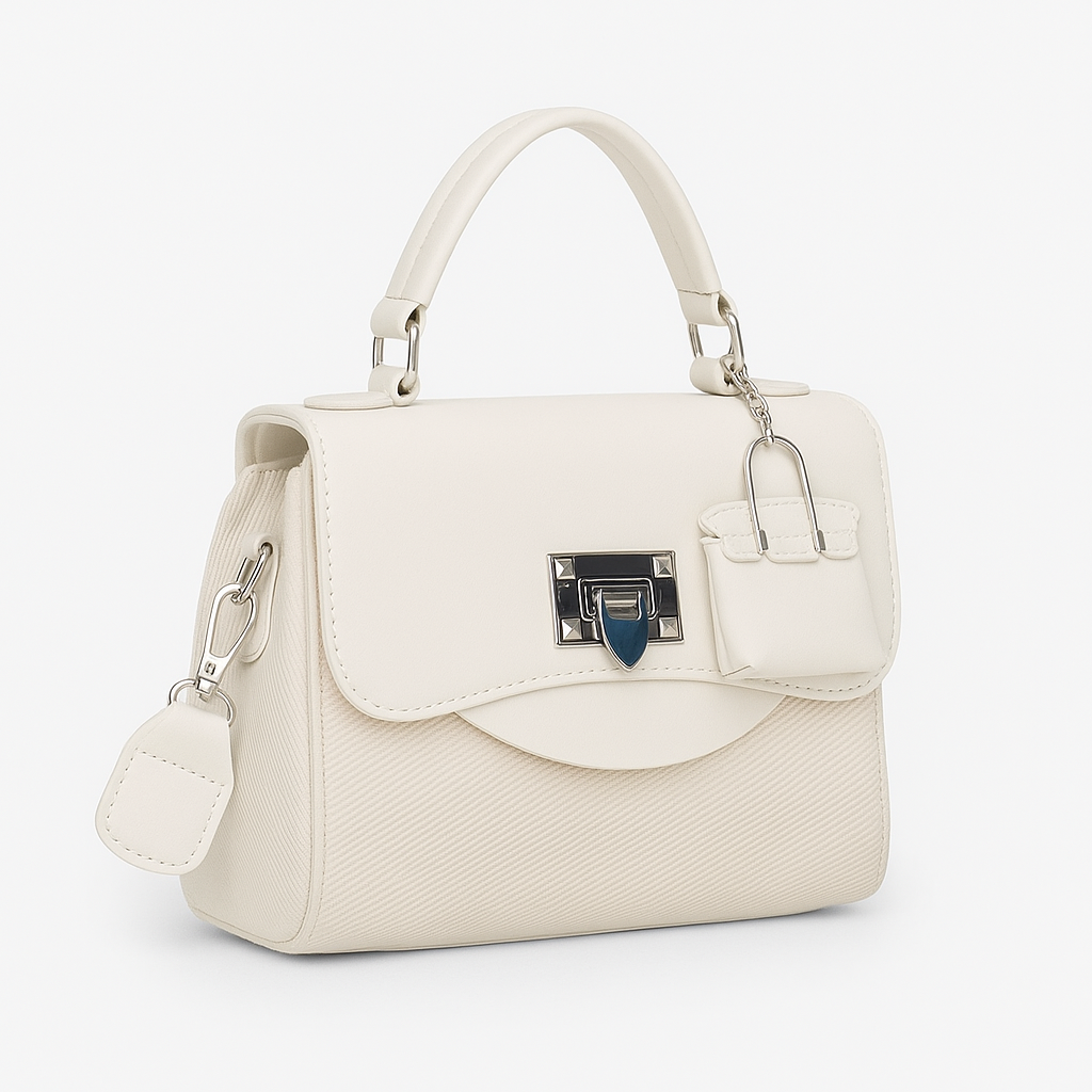 LUXE WHITE SATCHEL