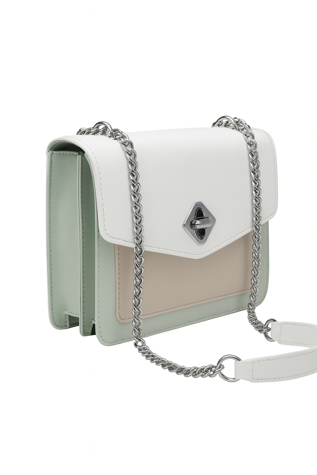 THE LUXE CHAIN FLAP CROSSBODY