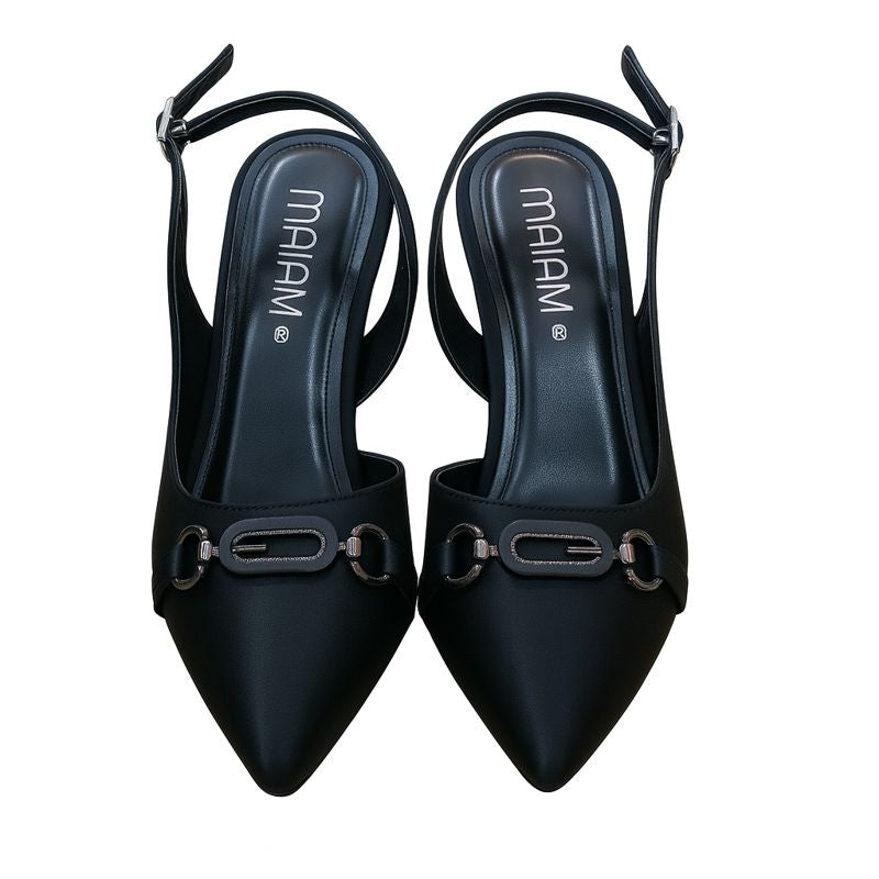 DIANA LUXE HEEL BLACK