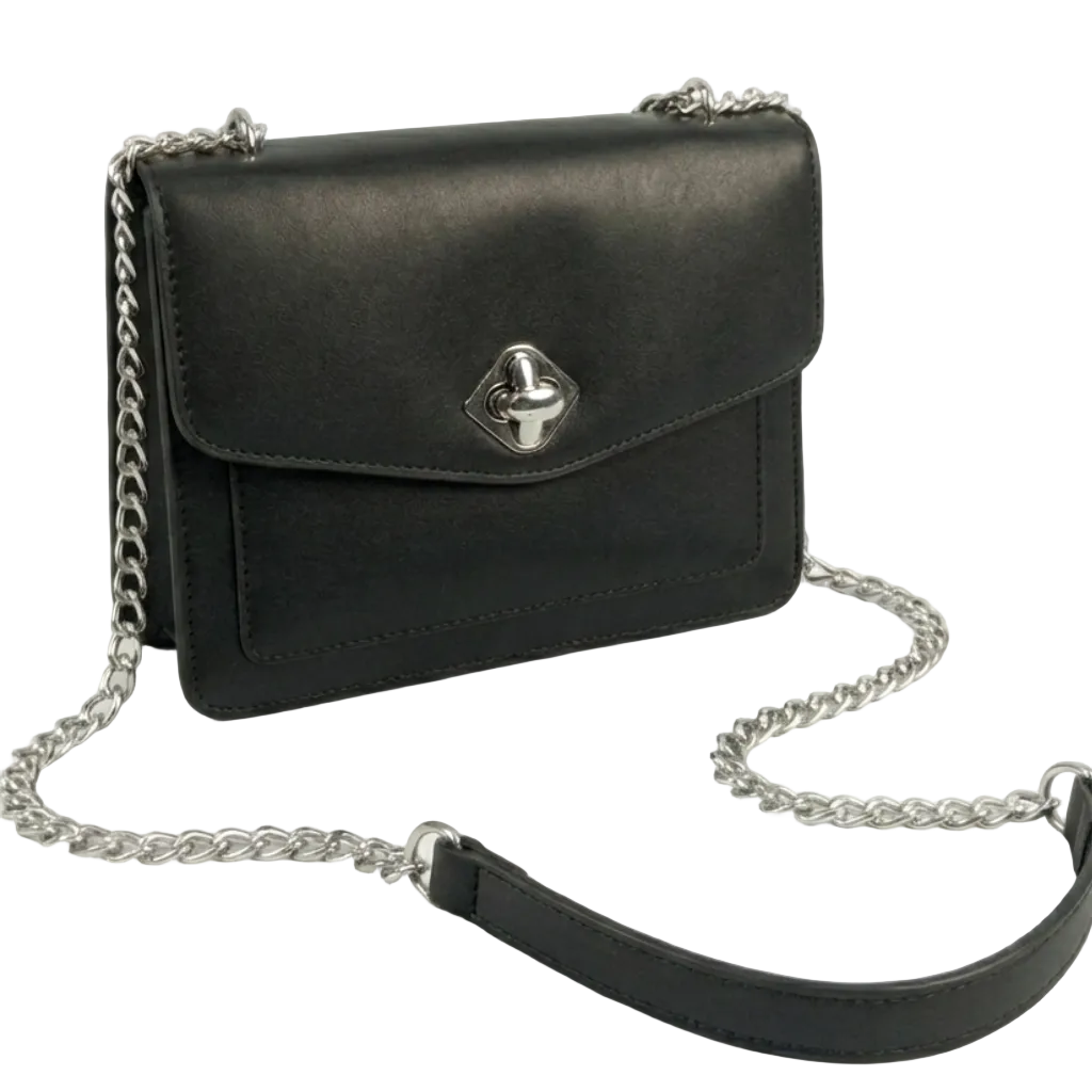 THE LUXE CHAIN FLAP CROSSBODY
