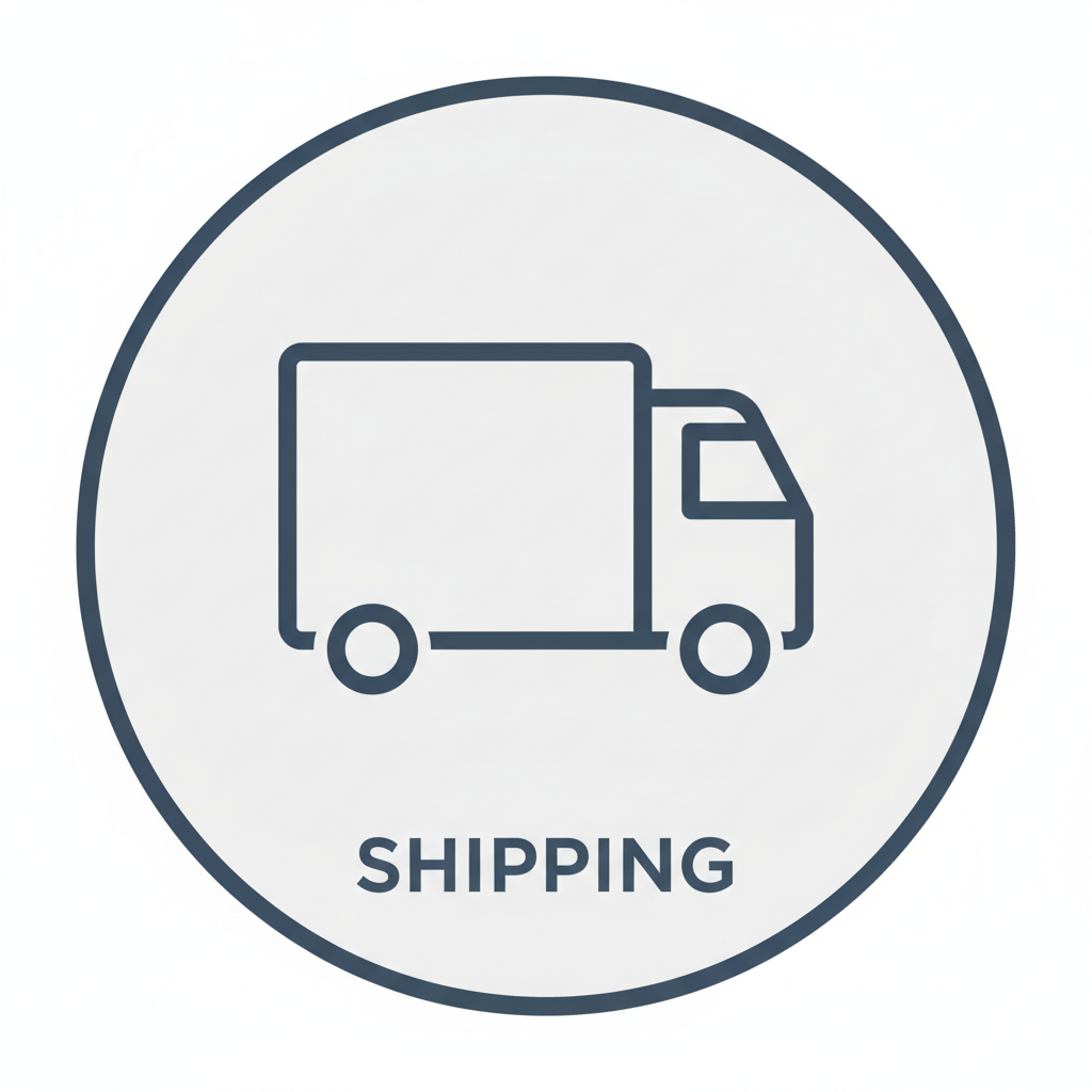 shipping truck icon 